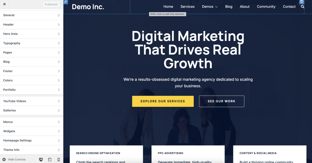 Using Sydney - A highly customizable WordPress theme Using Sydney - A highly customizable WordPress theme